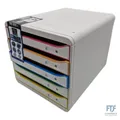 Exacompta 309913D Premium Ablagebox mit 5 Schubladen für DIN A4+ B-WARE