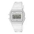 Casio Damen Digital Quarz Uhr mit Resin Armband F-91WS-7EF, Transparent