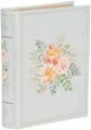 Clayre & Eef 66019 Schachtel Buchform Blau Rosa 17x14x5 cm Romantisch
