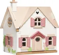 Tender Leaf Toys Puppenhaus (mit Zubehör, in charmanten Landhausstil) 7508123