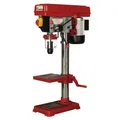 HOLZMANN-MASCHINEN Ständerbohrmaschine "SB4115N", 400 W, max. Drehzahl: 2500 U/min - rot