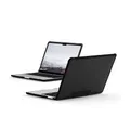 U by UAG [U] Lucent Case Apple MacBook Pro 13" (2020 / M1 2020 / M2 2022) Hülle [Airsoft Ecken, Snap-On Installation, Lüftungsschlitze, Sturzfest nach US-Militärstandard] schwarz (transparent)