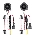 Option HS25AIR-VW kompatibel mit VW Fahrzeugen - 25mm Plug & Play Hochtöner (1 Paar)