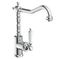 schwenkbare Küchenarmatur OLD STYLE, Retro Wasserhahn, klassische Mischbatter...