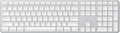 SATECHI Slim EX3 Kabellose Tastatur, Kompakte Bluetooth-Tastatur für Mac, Windows & Android QWERTY (Englisch), Silber