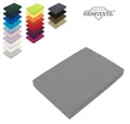 EXKLUSIV HEIMTEXTIL Spannbettlaken Marke Jersey Spannbettlaken Spannbetttuch Bettlaken Rundumgummizug, Jersey, Gummizug: rundum, (1 Stück), mit Rundumgummizug