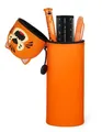 Legami 2-in-1 Mäppchen TIGER aus Silikon - Kawaii Federmäppchen, Stiftehalter