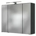 Held Möbel Spiegelschrank Baabe 80 cm graphit