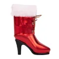Nikolausstiefel Idena 105x5x16cm rot Dekoration Weihnachten Geschenk