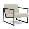 INNOVATION LIVING Sessel mit Armlehnen Vikko Stoff Beige Natural
