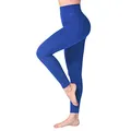 SINOPHANT Leggings Damen High Waist - Blickdicht Leggins mit Bauchkontrolle für Sport Yoga Gym(1 Königsblau,S-M)