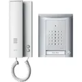 Schneider Electric Ritto Türsprechanlage und Wohntelefon, Entravox, Audio-Komplettset für 1-Familienhaus, Aufputz, silber/weiss, Artikelnummer 1841120