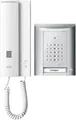 Ritto by Schneider Entravox Türsprechanlage Kabelgebunden Komplett-Set 1 Familienhaus Silber