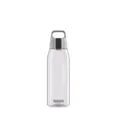 SIGG Total Color ONE Trinkflasche 1 L Transparent BPA-frei One-Hand-Verschluss