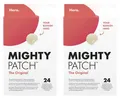 ✅ Hero Mighty Patch Original Pickel-Patches Akne Gesichtsstripes 2x 24 Stück ✅
