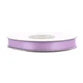 Doppelseitiges Satinband 6mm x 20m Rolle - FARBAUSWAHL in 6/10/25/38mm - farbecht & waschbar - Schleifenband für Hochzeit - Geschenkband zum Verpacken Dekorieren Basteln - Flieder 462H
