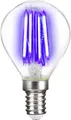 LightMe LM85311 LED EEK G (A - G) E14 Tropfenform 4W Blau (Ø x L) 45mm x 78mm Filament 1St.