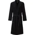 Egeria Adam black Herren Kimono Bademantel XL 100% Baumwolle