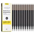12 Stück  Radierbare Ersatzmine, Kompatibel mit Pilot FriXion Ball & Clicker ...