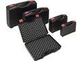 TEKNO 2011 SCHW/ROT Kunststoffkoffer L395xB295xH106 mm PP 1 Griff m. Schaumstoff