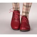 Think Schnürschuhe rot Menscha rosso/kombi 93-5030 - MNA 141 Gr.42