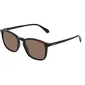 Polaroid PLD 4139/S Herren-Sonnenbrille Vollrand Quadratisch Kunststoff-Gestell, braun
