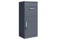 ESTEXO Paketbox Briefkasten Paketkasten Standbriefkasten Paketbriefkasten Postbox Gr