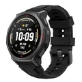 Amazfit T-Rex 3 Pro Outdoor Smartwatch 44 mm Saphir-AMOLED, Taschenlampe, Titanlünette, Dual-Band GPS, Offline-Karten, bis zu 17 Tage Akku, 10 ATM, 180+ Sportmodi, Android & iPhone, Schwarz