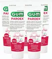 5 x GUM Paroex Chlorhexidin Gel Zahnpasta 0.12% 75ml für die INTENSIVPFLEGE