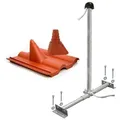 PremiumX BASIC Dachsparrenhalter-Montageset 100cm Mast Sparrenhalter für Satellitenschüssel Satelliten-Antenne | SAT Montagezubehör