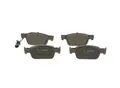 BOSCH Bremsbelagsatz, Scheibenbremse 0986424433 für VW