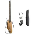 Donner Reisegitarre Stumme Gitarre, Ahorn