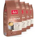 Melitta BellaCrema La Crema Kaffeebohnen, ungemahlen, für Vollautomaten, im Set
