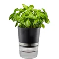 4006664189200 GEFU BOTANICO Herb pot Freestanding Plastic, Stainless steel Black