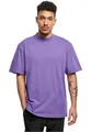 Urban Classics Herren Tall Tee – Oversize T Shirt mit extra langem Schnitt und lockerer Passform für Streetwear Looks Freizeit Outfits und Alltag,Ultraviolet,S