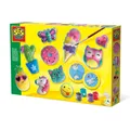 SES Creative 01133 Gips Gießen Bastelset Fröhliche Figuren, Kinder Bastelset