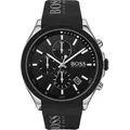 Hugo Boss Herrenuhr 1513716 - Geschwindigkeit (zx134b) - Schwarz/Silber