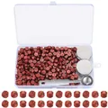 325 Stück Siegelwachs Set, Octagon Wachs Siegel Mit 4 Teekerzen, Wachs Schmel...