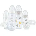 NUK First Choice+ Perfect Start Babyflaschen Set Weiß - Transparent