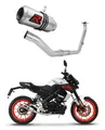 MT 125 2021 - 2024 Komplette Auspuffanlage Schalldämpfer GP DOMINATOR