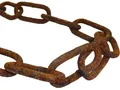 vitaliano Rundstahlkette, Stahl, Ø 20 mm, Länge 200 m (im Antik, Retro, Vintage-Stil, Meterware, langgliedrig, echt gerostet) im Antik, Retro, Vintage-Stil, Meterware, langgliedrig, echt gerostet