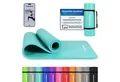 MSports® Gymnastikmatte Yogamatte inkl. Tragegurt + Poster + Workout App