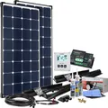 offgridtec Solaranlage 240W 12V MPPT Premium XL Wohnmobil Komplettset EBL-Option, 120 W, Monokristallin, (Set), High-End Solarmodul