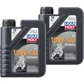 2 L Liqui Moly Motoröl Motorrad 4Takt 10W-40 Offroad API SL JASMO MA2