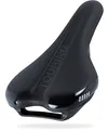 AARON Touring Fahrradsattel mit Air Schaum - ergonomischer Fahrradsitz für Damen und Herren - bequemer Sattel für E-Bike, Trekkingrad, Tourenbike und Mountainbike in schwarz