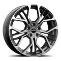 1x GMP MATISSE anthracite matt diamond 7.0Jx17 4x108 ET30