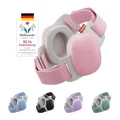 Alpine Muffy Baby Comfort - Gehörschutz für Babys & Kleinkinder - Getestet in Deutschland - Einzigartiges Kopfband für Sicheren & Bequemen Sitz - Verstellbar <5 Jahren - Kopfhörer Lärmschutz, Rosa