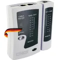 SCHWAIGER NWM1 531 Netzwerkkabel-Tester Kabeltester RJ45 RJ11 Patchkabel LAN-Kabel Tester ISDN-Test Netzwerktester Ethernet-Tester PIN-Belegungstest