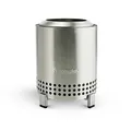 Solo Stove Mesa Tischfeuerstelle mit Ständer | Raucharmes Mini-Feuer für den Außenbereich für Stadt & Vororte | Befeuert mit Pellets oder Holz, sicheres Abbrennen, Edelstahl, mit Reisetasche, 17,5 x