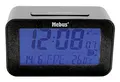 Digitaler Funkwecker anthrazit LCD Hintergrundlicht Kalender 7,1x12x4,8cm